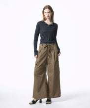 画像をギャラリービューアに読み込む, 【期間限定】カーゴ チェック ワイド パンツ｜Nora Lily elle（ノラリリーエル）

