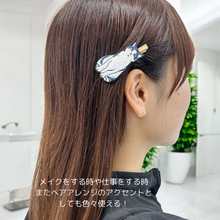 画像をギャラリービューアに読み込む, ネコの刺繍ヘアクリップ（1つ入り）｜sugar.C beauty（シュガーシービューティー）

