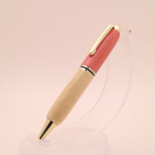 画像をギャラリービューアに読み込む, ピンクアイボリー×キンモクセイ　木軸ミニボールペン｜Wood Time Factory（ウッドタイムファクトリー）
