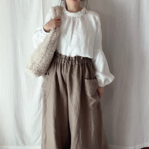 hachiko フリルガウチョ　モカ｜hachiko（ハチコ）