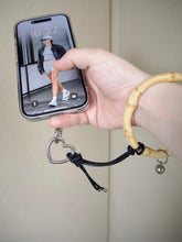 画像をギャラリービューアに読み込む, bamboo mulch strap スマホストラップ｜LUNACHIC（ルナシック）
