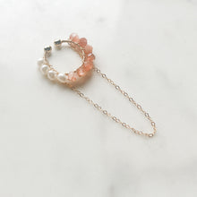 画像をギャラリービューアに読み込む, 2WAY CHAIN CUFF　TANZANITE/SUNSTONE｜airy（エアリー）
