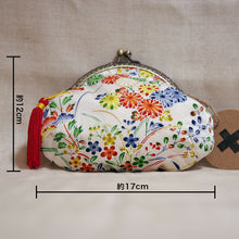 画像をギャラリービューアに読み込む, がま口ポーチ　アイボリー｜PlusDot＋．（プラスドット）
