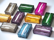 画像をギャラリービューアに読み込む, 露 -TSUYU- ティッシュケース ウェア しょうぶ（パープル）｜ame（アメ）
