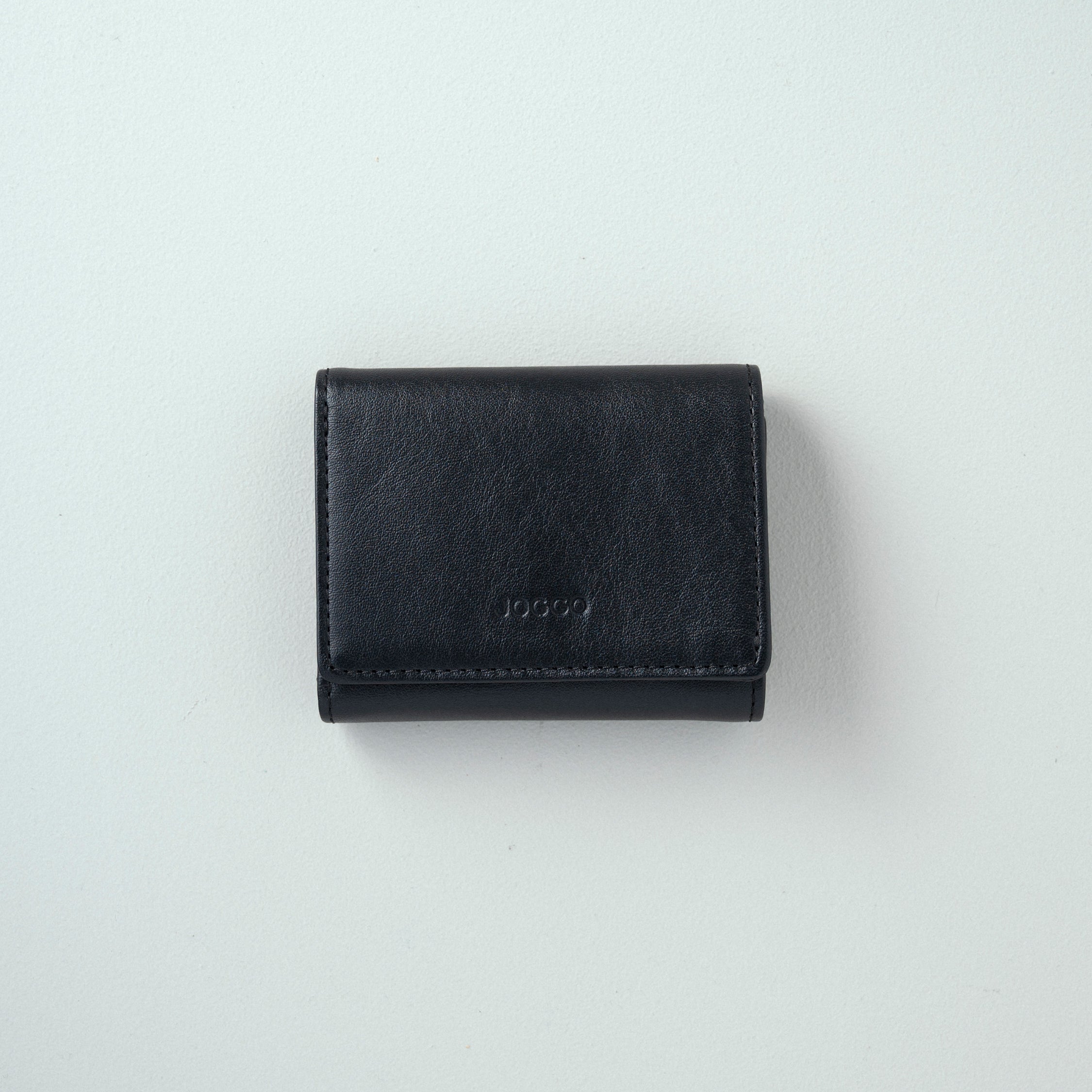 ３つ折りミニ財布【ブラック】｜JOGGO（ジョッゴ）
