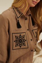 画像をギャラリービューアに読み込む, 刺繡入りシャツ｜Ukrainian Embroidery Wear ”Mavka”（ウクライナシシュウノアパレル　マウカ）
