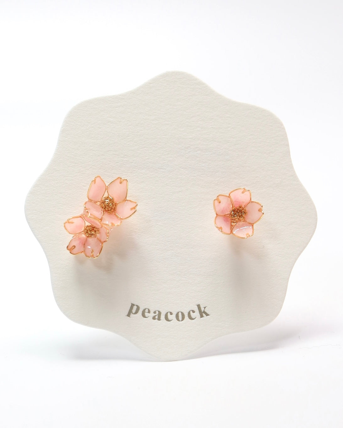 桜のピアス/イヤリング｜peacock（ピーカック）