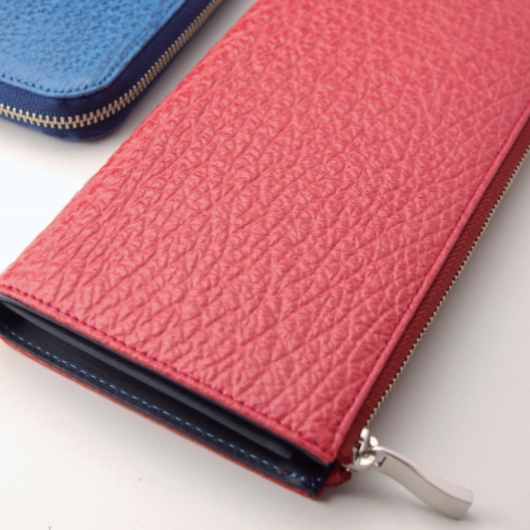 長財布　アトリエシャーク　赤 サメレザー Atelier Shark – CHOOSEBASE SHIBUYA