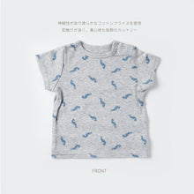 画像をギャラリービューアに読み込む, Shrimp T-shirt (blue) ｜minima arca（ミニマアルカ）
