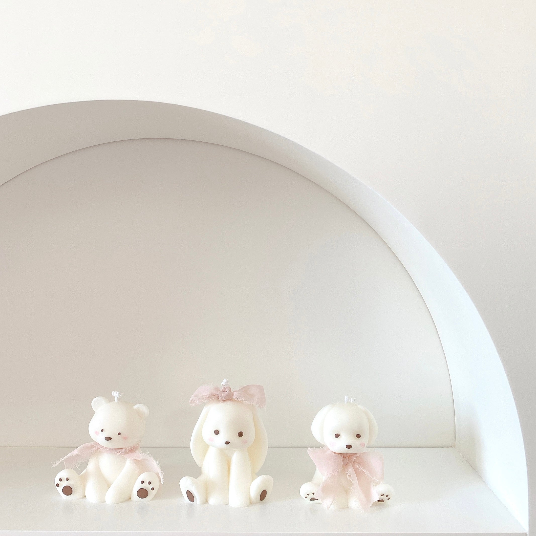 love bear / dog / rabbit candle |pluscandy(プラスキャンディ) – CHOOSEBASE SHIBUYA