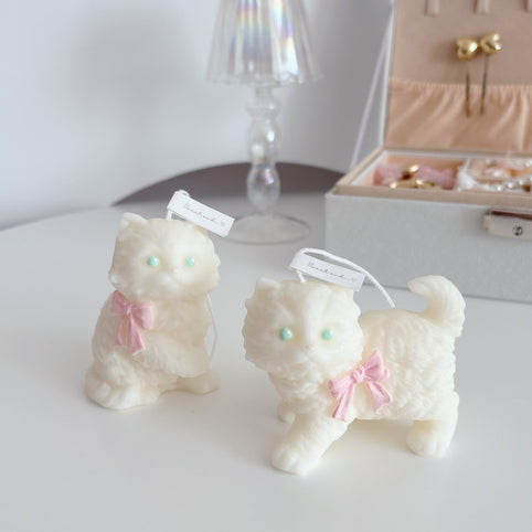 Sweet and…♡ twin cat candle｜Sweet and…♡（スウィートアンド）