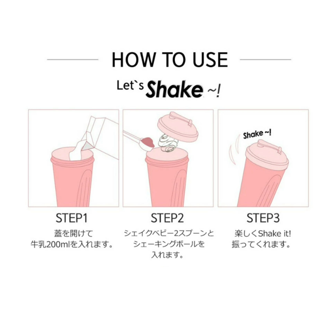 Shakebaby Shaker（PINK）｜Shakebaby（シェイクベイビー） – CHOOSEBASE SHIBUYA