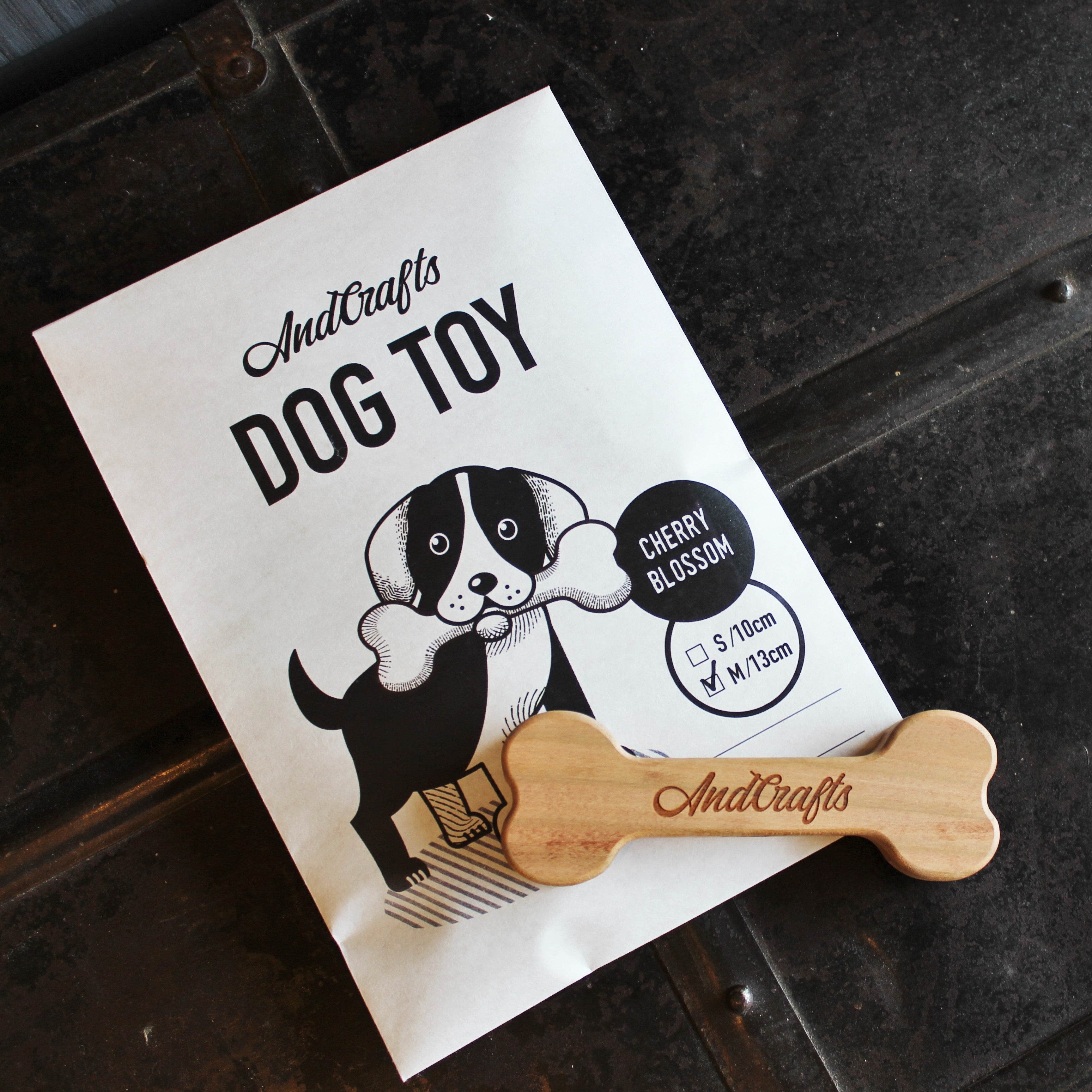 Dog toy -bone- M｜&CRAFTS（アンドクラフト）