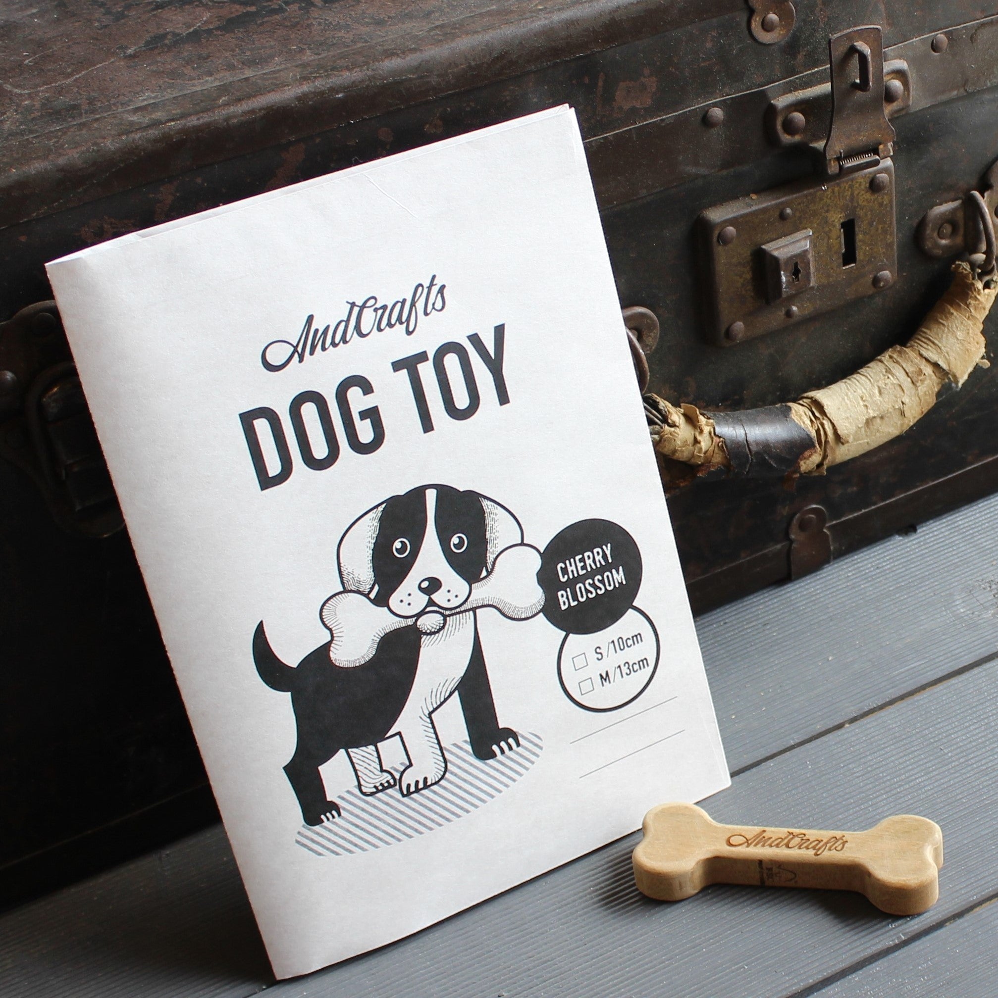 Dog toy -bone- S｜&CRAFTS（アンドクラフト）