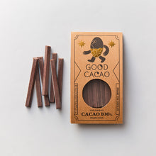画像をギャラリービューアに読み込む, GOOD CACAO オーガニックスティックチョコレート カカオ100% ｜GOOD NATURE MARKET（グッドネイチャーマーケット）
