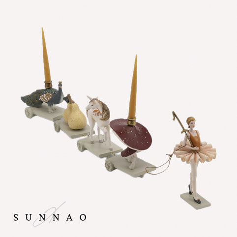 SUNNAO Konges Sløjd - Birthday train - Ballerina（デンマーク）｜Sunnao（サンナオ）