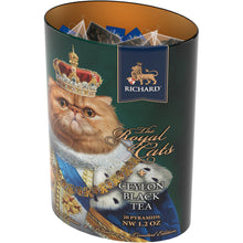 画像をギャラリービューアに読み込む, RICHARD（リチャード）ザ・ロイヤル・キャッツ（ペルシャ猫) 缶入り　セイロン紅茶34g
