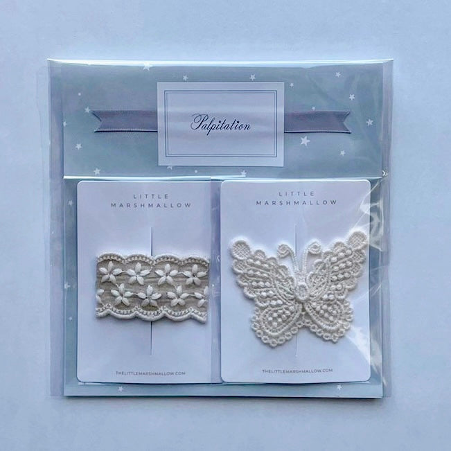 Little Marshmallow / Hair Clip Set 2｜Palpitation（パルピテーション）