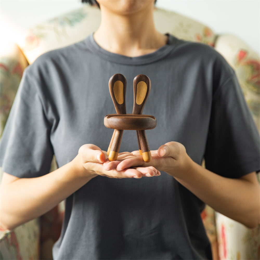 スマホスタンド・ウサギ椅子｜WOODPEPE（ウードペペ） – CHOOSEBASE