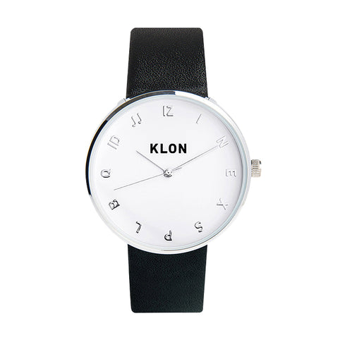 KLON KLON MOCK NUMBER BLACK Ver.SILVER 40mm｜KLON（クローン）