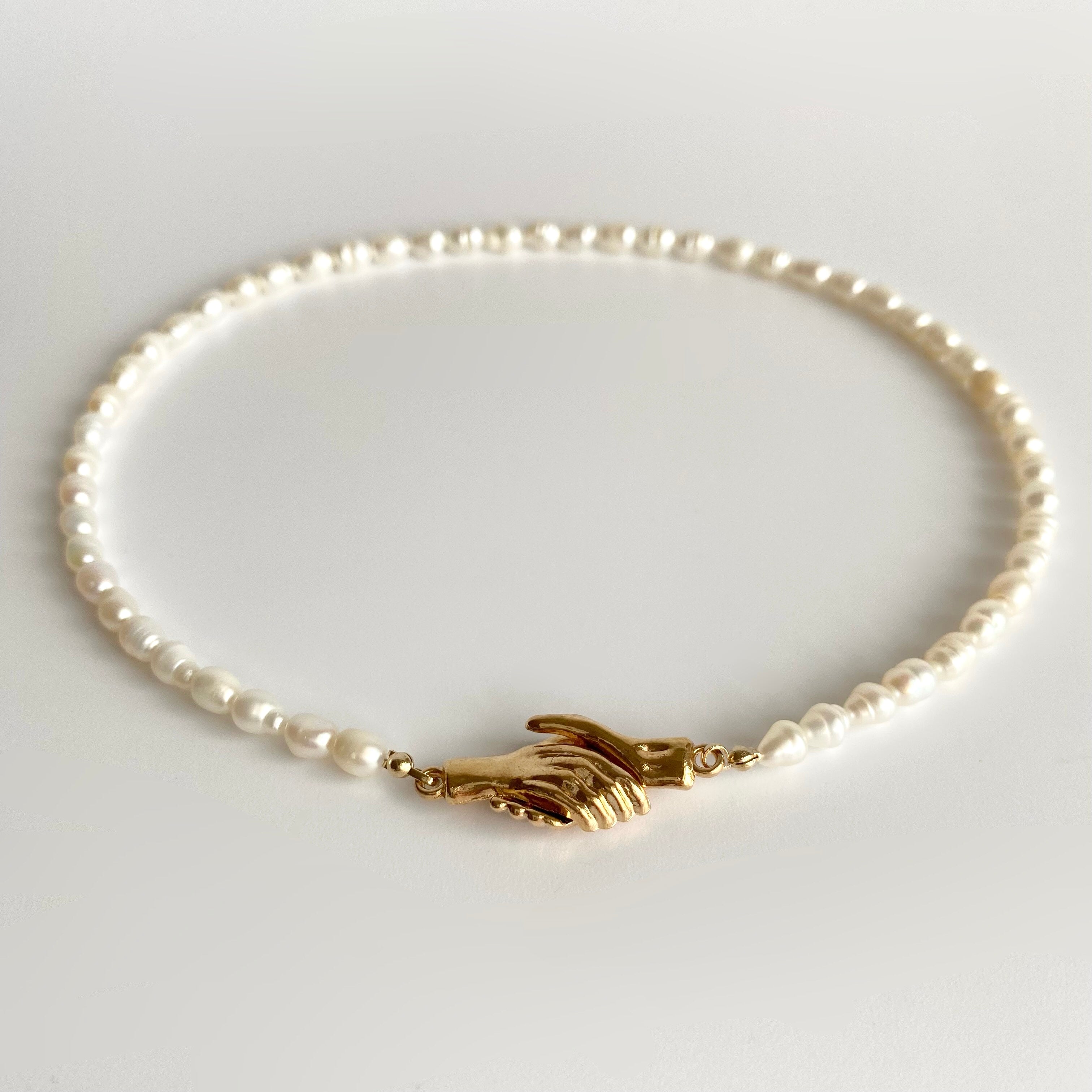 Shake hands necklace ネックレス ｜ LUNACHIC（ルナシック