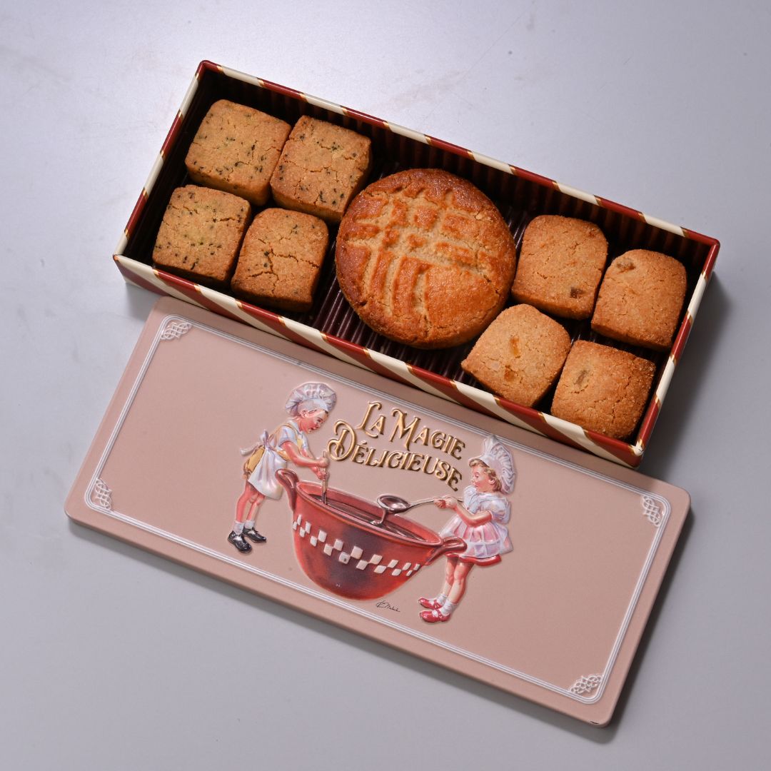 グルテンフリー発酵バターのクッキー缶【アソート】｜トトノエ菓子