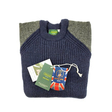 画像をギャラリービューアに読み込む, 100% British Wool Sweater / Tweed Patches｜Glencroft（ グレンクロフト）

