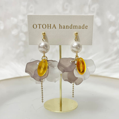 OTOHA handmade 花びらタッセル　ピアス/イヤリング｜OTOHA handmade（オトハハンドメイド）