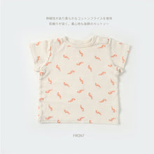 画像をギャラリービューアに読み込む, Shrimp T-shirt (pink) ｜minima arca（ミニマアルカ）
