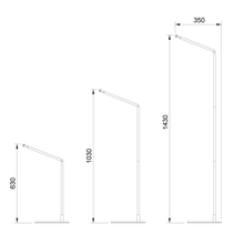 画像をギャラリービューアに読み込む, フロアスタンド｜gram eight（グラムエイト）
