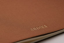 画像をギャラリービューアに読み込む, Linen Notebook / Brown｜ANTORA（アントラ）
