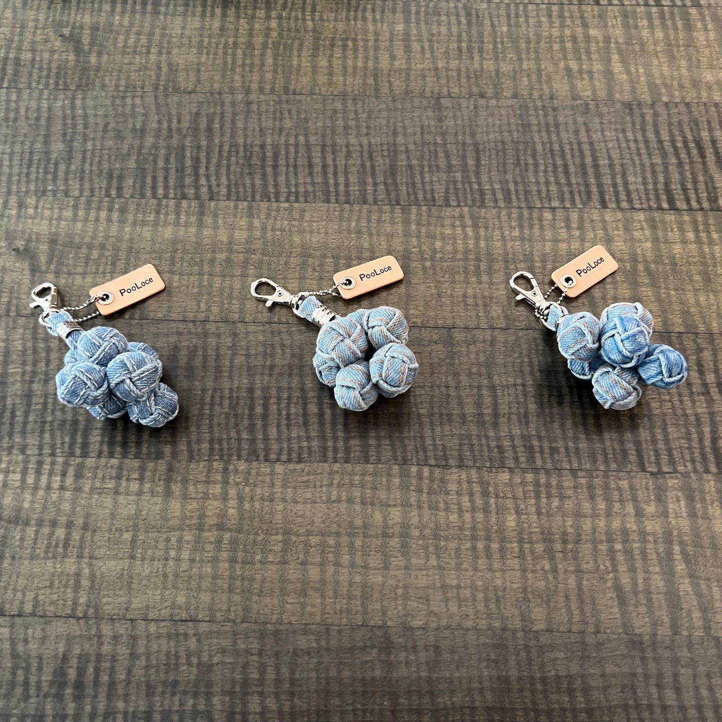 デニムキーホルダー＝葡萄denim＝｜PooLoce（プルス） – CHOOSEBASE