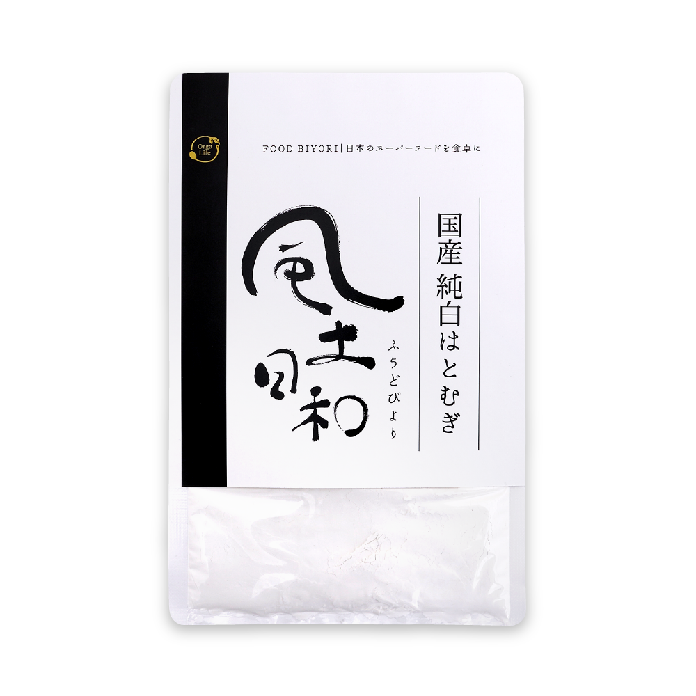 風土日和 国産純白はとむぎ粉｜オーガライフ