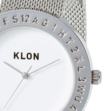 画像をギャラリービューアに読み込む, KLON ENGRAVE TIME -SILVER MESH- 40mm｜KLON（クローン）
