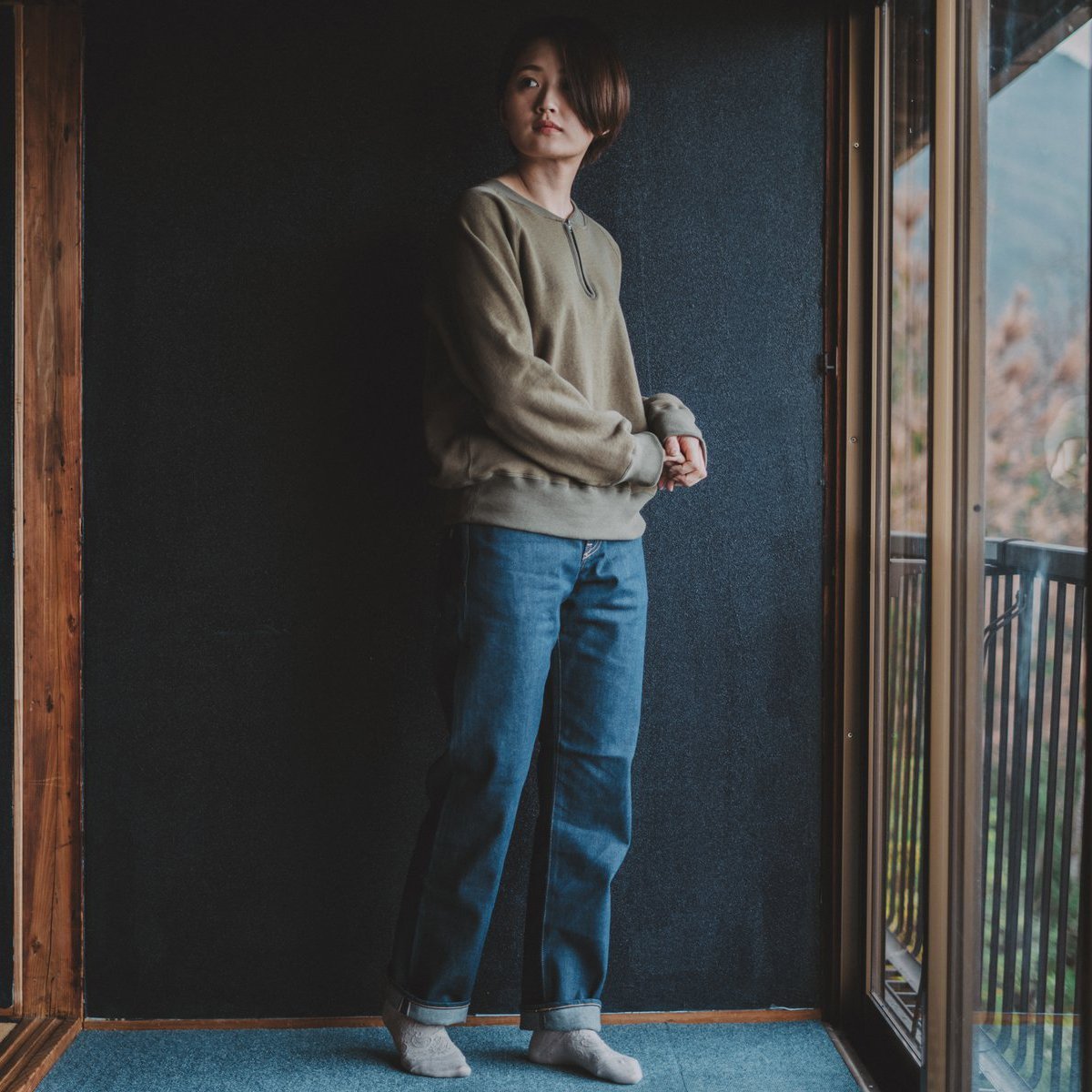 オリーブスウェット 服のたね2019 ｜ITONAMI – CHOOSEBASE SHIBUYA
