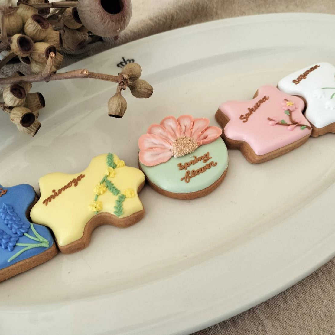 icing  cookies  Spring Flower｜プレザン・パッセ