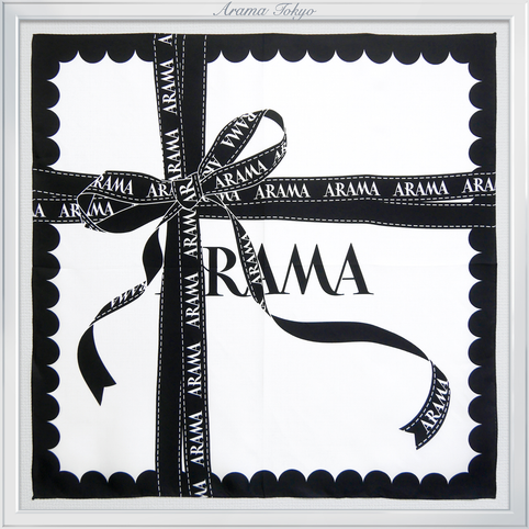 ARAMA TOKYO 白いハコのスカーフ｜ARAMA TOKYO（アラマトーキョー）