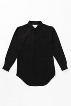 画像をギャラリービューアに読み込む, Round pockets Shirt / BLK｜dodot.（ドドット）
