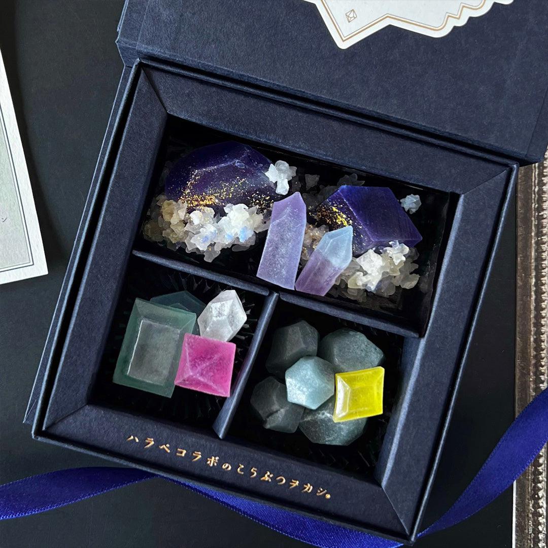 12月のこうぶつヲカシ-誕生石LapisLazuli＆Turquoise-（琥珀糖