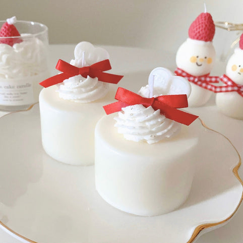 pluscandy mini ribbon cake candle｜pluscandy（プラスキャンディ）