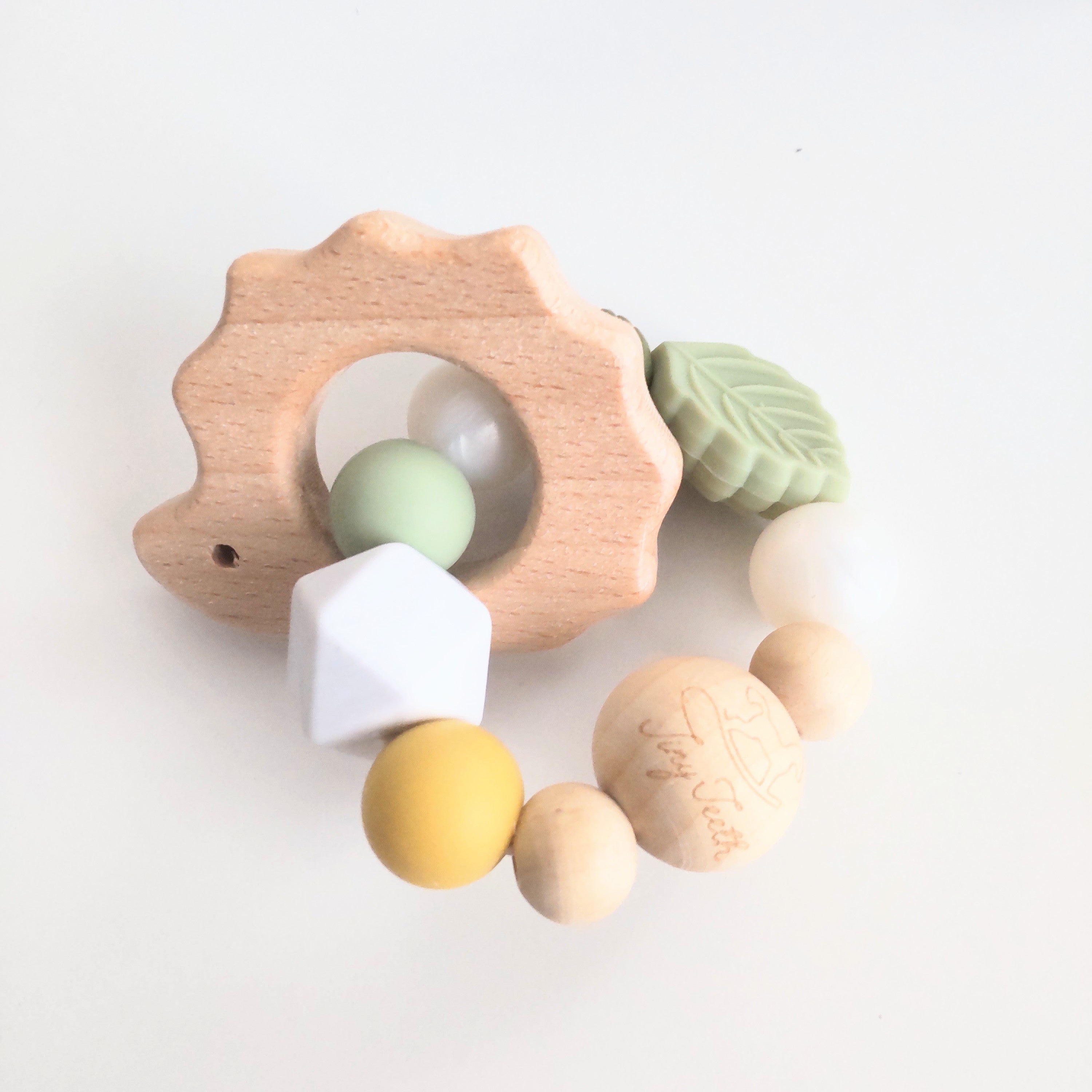 TinyTeeth(ティーニーティース)ハリネズミさんモチーフ歯固めギフト｜Asobo（アソボ）