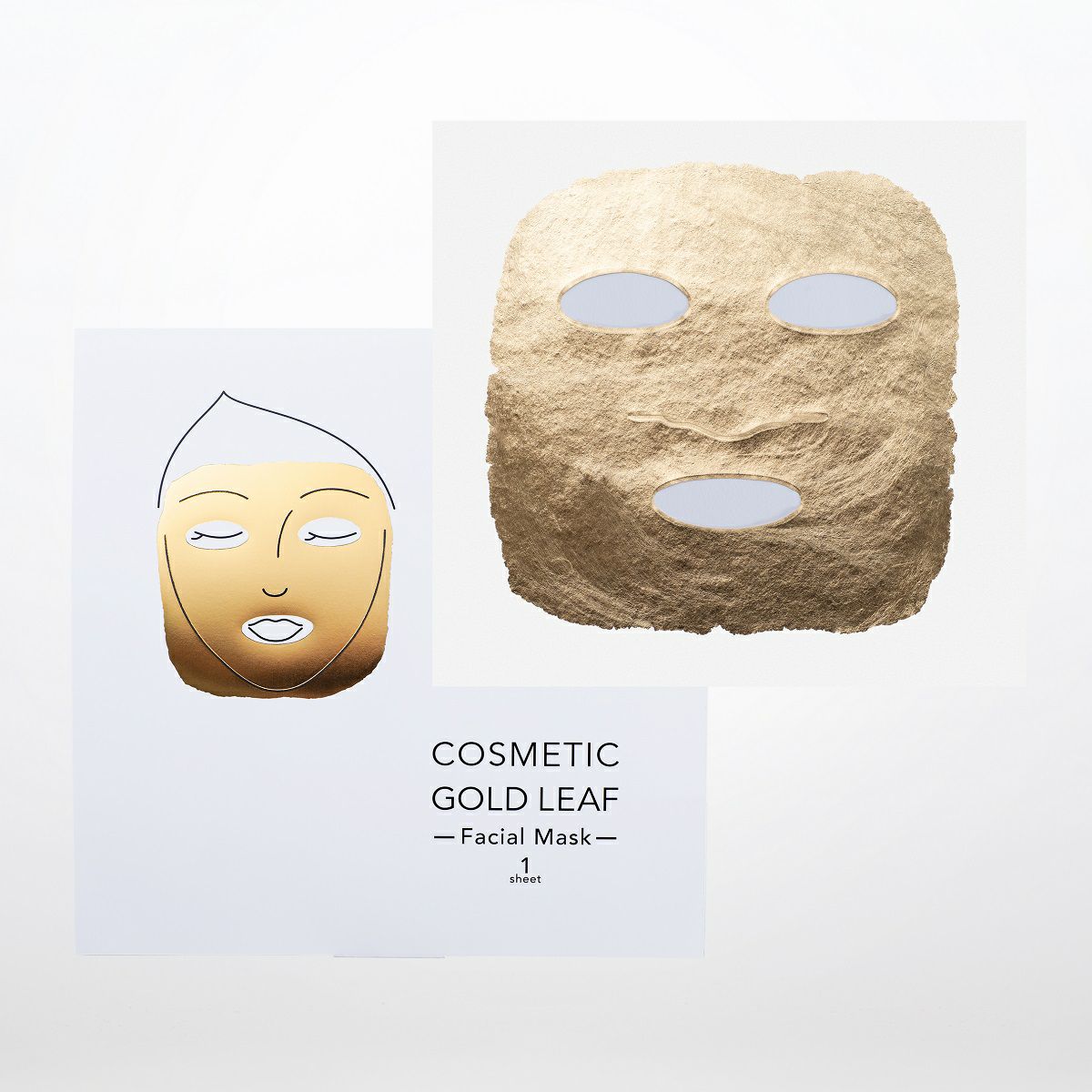 COSMETIC GOLD LEAF Facial Mask 1枚入｜HAKUZA（箔座）