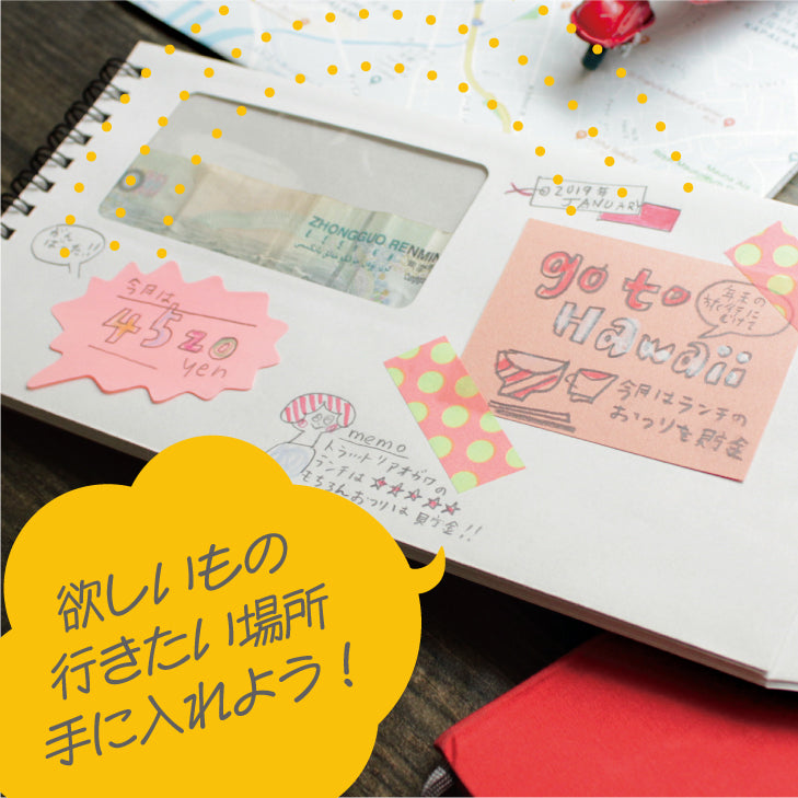 Amazon.co.jp: 100 日封筒チャレンジ貯金バインダー A5 予算