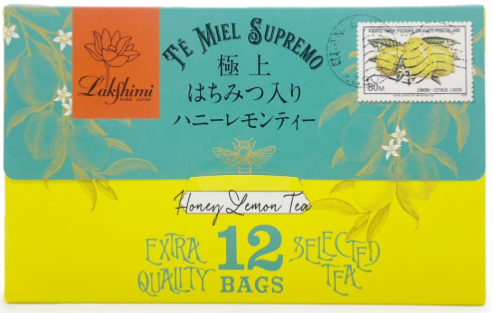 極上はちみつ紅茶 ハニーレモンティー 12袋 （レターパッケージ）　Lakshimi Te' Miel SUPREMO｜Lakshimi（ラクシュミー）