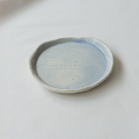 CYAN　POTTERY lull plate (9cm) blue｜CYAN POTTERY（シアンポタリー）