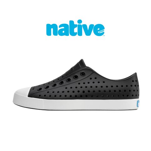 native shoes JEFFERSON｜Jiffy Black/ Shell White｜native shoes（ネイティブシューズ）