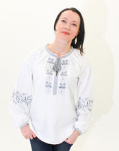 画像をギャラリービューアに読み込む, 刺繡入りブラウス｜Ukrainian Embroidery Wear ”Mavka”（ウクライナシシュウノアパレル　マウカ）
