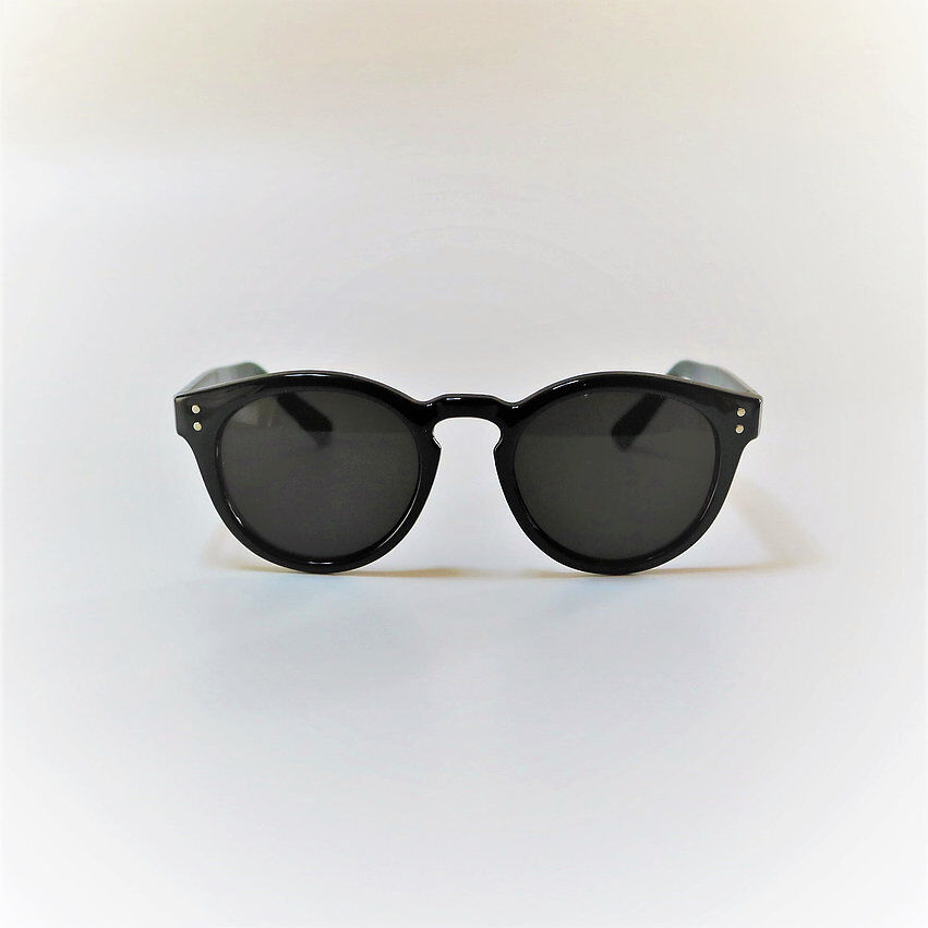 ６５４　ＢＬＡＣＫ　ＳＵＮＧＬＡＳＳＥＳ｜chachow　eyewear（チャコールアイウェア）