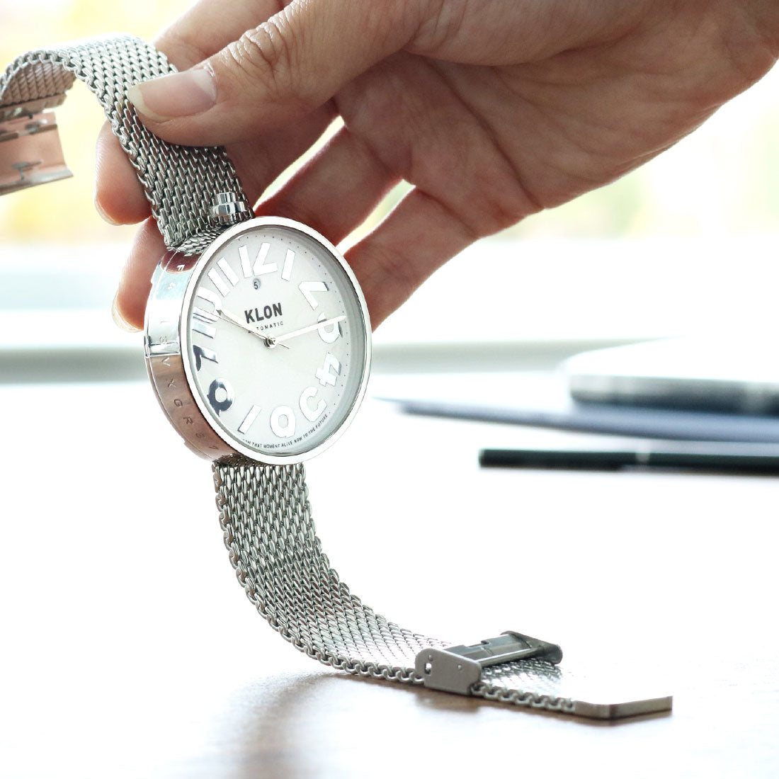 KLON AUTOMATIC WATCH -HIDE TIME- 43mm｜KLON（クローン