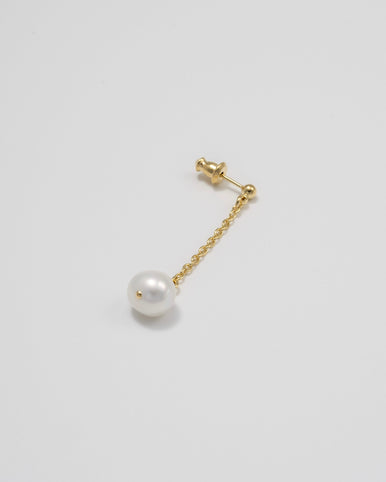 Scat "Pearl" dangle pierce (GOLD)｜Scat（スキャット）